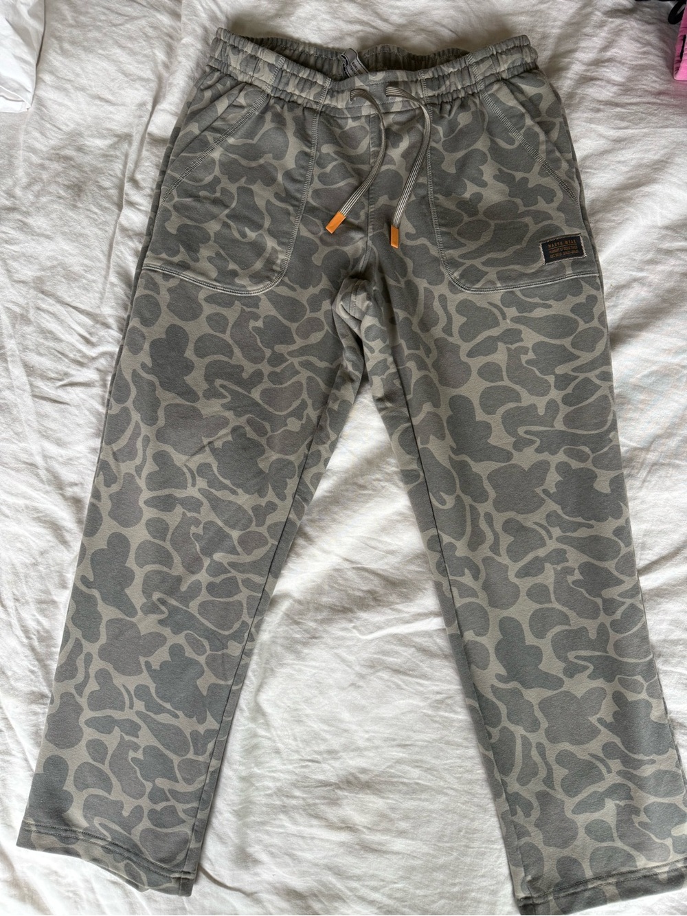 Marsh Wear fireside  women’s Camo Drawstring Sweatpants fleece S